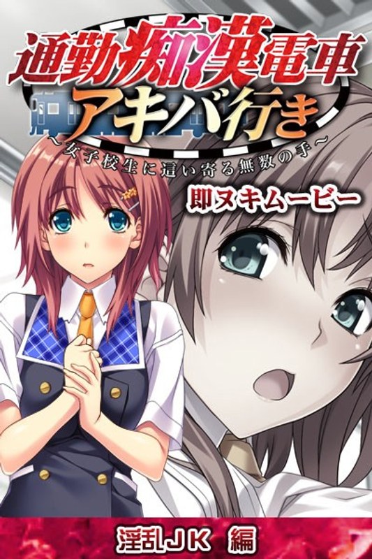 『アニメ』 通勤痴●電車アキバ行き 即ヌキムービー 淫乱JK編 〖FA...