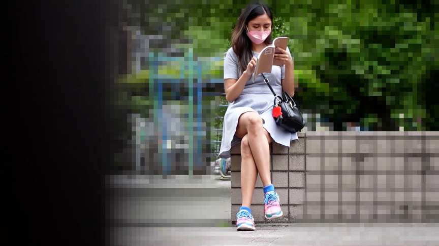 『アニメ』 ○○電車＃024 スタイル抜群のUSA留学生を集団○○ 【...