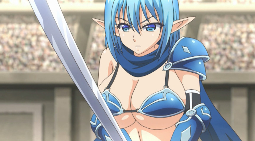 『アニメ』 転生剣奴の子作り闘技場 甲冑巨乳エルフ・デュランタ 【DU...