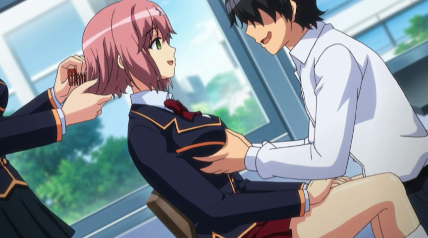 『アニメ』 学園で時間よ止まれ 固まる白濁液と流れる破瓜の血編 【DU...