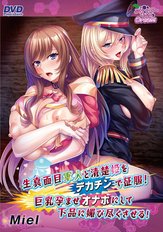 『アニメ』 生真面目軍人と清楚姫をデカチンで征服！巨乳孕ませオナホにし...