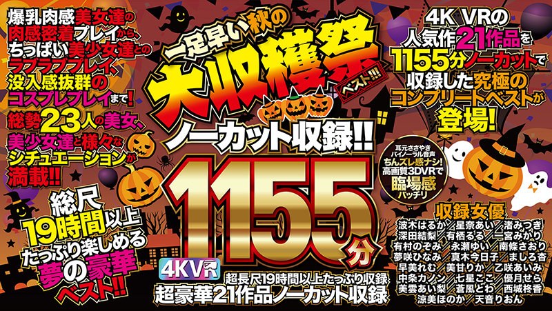 「足/脚」 【VR】4K VR 21作品 1155分ノーカット収録！！...