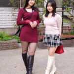 「足/脚」 W足裏ハーレム 滝ゆいな＆仲川そら 『FANZA』