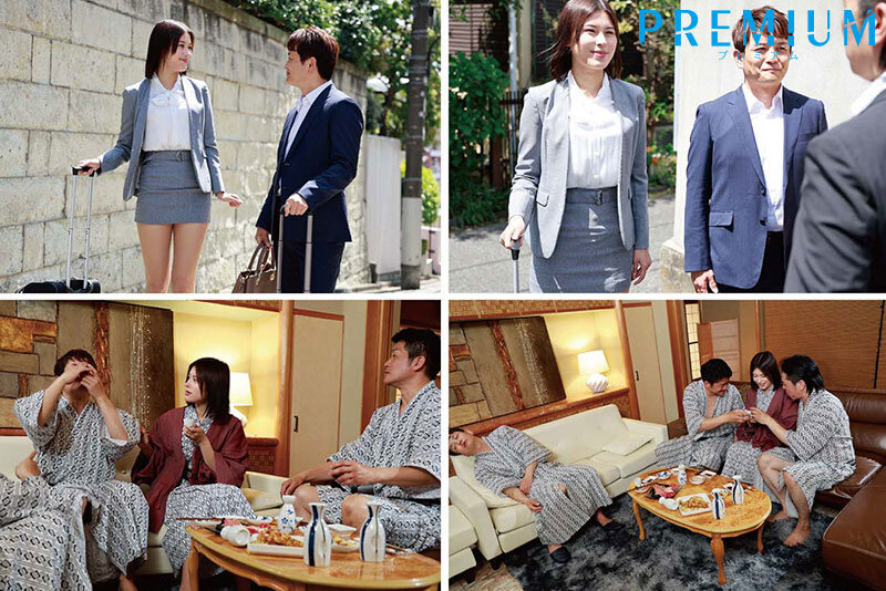 「足/脚」 彼女と訪れた社員旅行先で僕が酔い潰れてる間に中出し輪姦され...