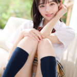 「足/脚」 この美少女は誰だ！？透明感。アルプスより澄みきった彗星アイドルAI AV DEBUT 二階堂めろ 『FANZA』