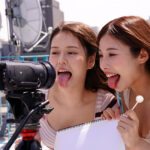 「足/脚」 舐めレズ 有栖舞衣＆彩川ゆめ 『FANZA』