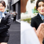 「足/脚」 パンスト美脚CA 固定ディルド利き竿ゲーム！驚異的マ○コ感覚でズバリ当てたら賞金GET！罰ゲームは5本のチ○ポと強●乱交SEX！？ 森沢かな 『FANZA』