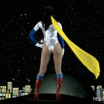 「足/脚」 アメコミヒロイン悪堕ち 桃瀬ゆり 『FANZA』