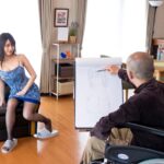 「足/脚」 巨匠にヌードを描かれた妻 巨乳新妻女性器デッサンNTR 国見みすず 『FANZA』