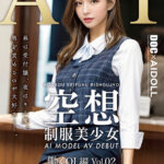 「足/脚」 空想制服美少女 AI MODEL AV DEBUT 働くOL編 Vol.02 『FANZA』