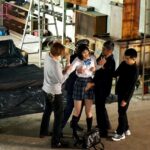 「足/脚」 長い脚を弄られ中出し立ちバック痴●される女子校生 緒奈もえ 『FANZA』