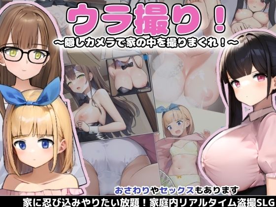 ＜同人＞ ウラ撮り 〜隠しカメラで家の中を撮りまくれ！〜 『マンガ』