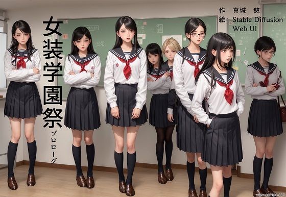 ＜同人＞ 女装学園祭 プロローグ 『マンガ』