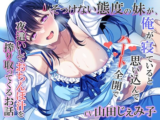 ＜同人＞ そっけない態度の妹が、俺が寝ていると思い込んでハート全開で夜...