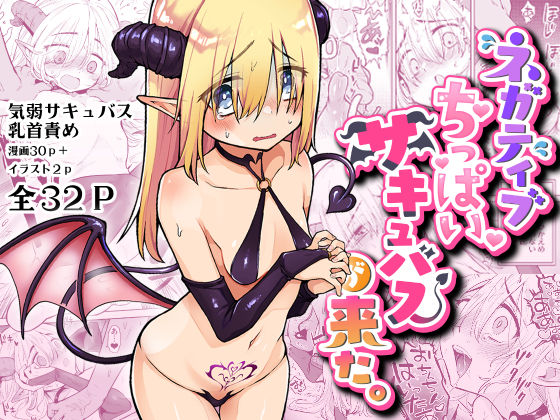 ＜同人＞ ネガティブちっぱいサキュバスが来た 『マンガ』
