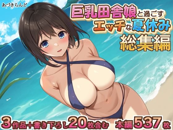 ＜同人＞ 巨乳田舎娘と過ごすエッチな夏休み1・2・3総集編 『マンガ』