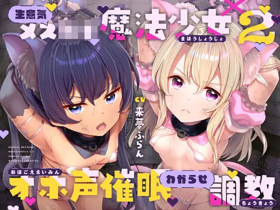 ＜同人＞ 生意気メ○○キ魔法少女×2オホ声催○わからせ調教 『マンガ』
