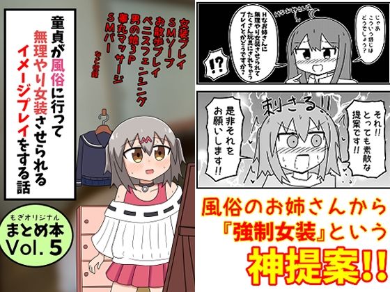 ＜同人＞ 童貞が風俗に行って無理やり女装させられるイメージプレイをする...