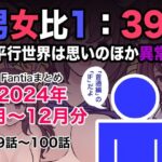 ＜同人＞ 男女比1:39の平行世界は思いのほか異常（Fantiaまとめ2024年1月〜12月分） 『マンガ』