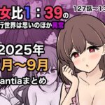 ＜同人＞ 男女比1:39の平行世界は思いのほか異常（Fantia2025年7月〜9月まとめ） 『マンガ』