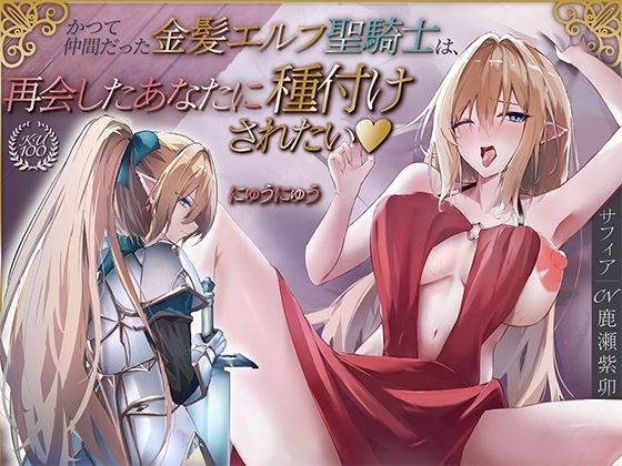 ＜同人＞ かつて仲間だった金髪エルフ聖騎士は、再会したあなたに種付けさ...