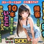 ＜同人＞ 【500枚】夏休みに田舎に帰省したら10年振りに会ったいとこに中出しセックスさせてもらって気持ち良すぎた話【従妹同士の夏の中出しセックス】 『マンガ』