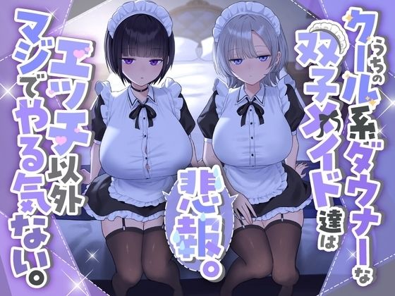 ＜同人＞ 『悲報。うちのクール系ダウナーな双子メイド達はエッチ以外マジ...