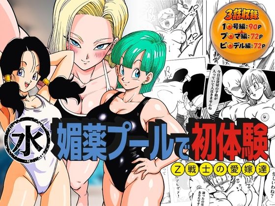 ＜同人＞ 媚薬プールで初体験 Z戦士の愛嫁達 『マンガ』