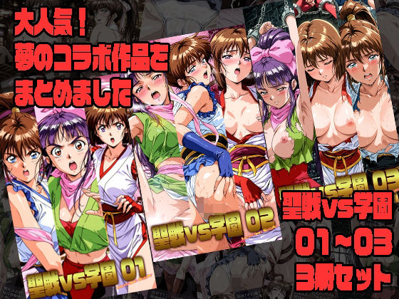 ＜同人＞ 聖戦vs学園 01〜03 3冊セット 『マンガ』