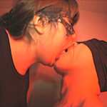 『フェチ』 長身痴女の大口開け唾まみれキス責めPART2 「DUGA」