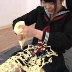 『フェチ』 全身食材まみれ メッシーマニア 「DUGA」