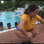 『フェチ』 黒ボイン！こんがり肉感監視員 「DUGA」