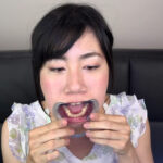 『フェチ』 【歯フェチ】プチ口内観察 きほの口の中 「DUGA」