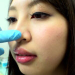 『フェチ』 あおいちゃんの鼻＆顔面変形フェチ映像 「DUGA」