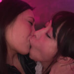 『フェチ』 顔面舐め髪喰い唾液激突レズビアン 花＆ゆり 「DUGA」