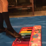 『フェチ』 めいちゃんのドレミ演奏＆洗面所でザリガニクラッシュ 「DUGA」