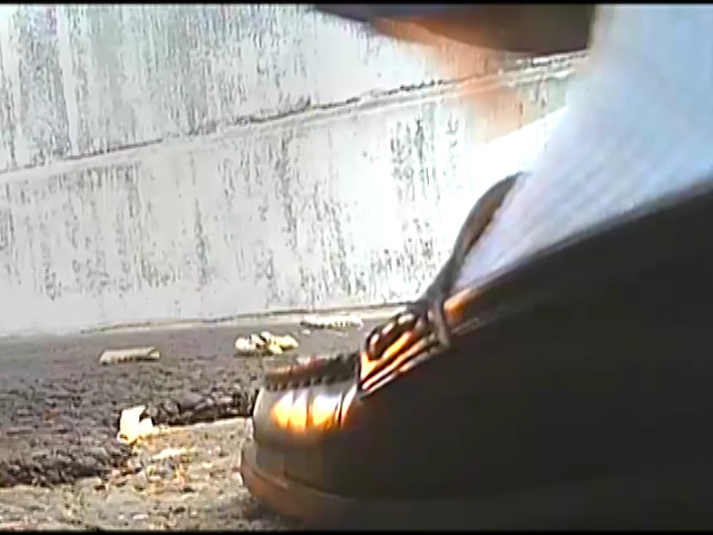 『フェチ』 【復刻版】イモムシを踏み潰す！ 「DUGA」