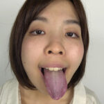 『フェチ』 素人娘ゆうこちゃんのベロ観察・ベロ唾液フェチズム 「DUGA」