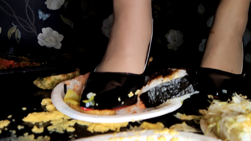 『フェチ』 みくちゃんのハイヒールでフードクラッシュ VOL2 最終章...