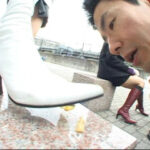 『フェチ』 ギャル様のムレムレブーツ＆フードクラッシュ 「DUGA」