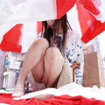 『フェチ』 女子大生が青空ビキニ生着替えチャレンジ！ 「DUGA」