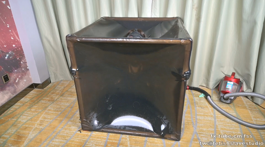 『フェチ』 ラバーマゾ・キキを真空ボックスに閉じ込めてみた 3 「DU...