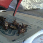 『フェチ』 ハイヒールと体重計 「DUGA」