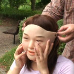 『フェチ』 リアルフェイス小顔マスク千春ビキニ 「DUGA」