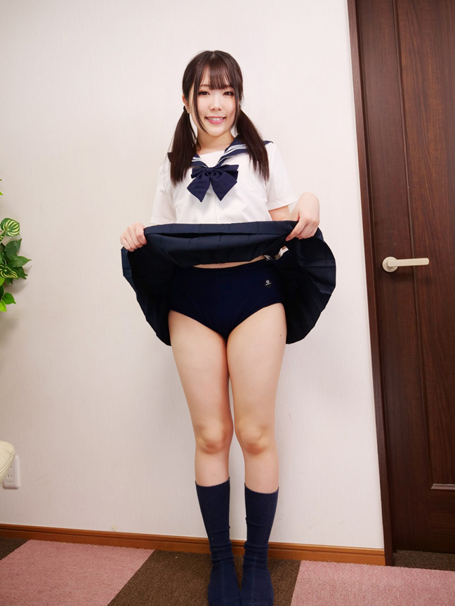 『フェチ』 隣に越してきた女の子にブルマを見せたら興味津々！ 「DUG...