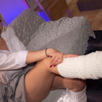 『フェチ』 小悪魔女子のパンチラルーズソックス足コキ＃6 「DUGA」