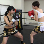『フェチ』 悶絶キックボクシング002 日向菜々子vs満島みう 「DUGA」