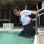 『フェチ』 初めての制服着衣泳 「DUGA」