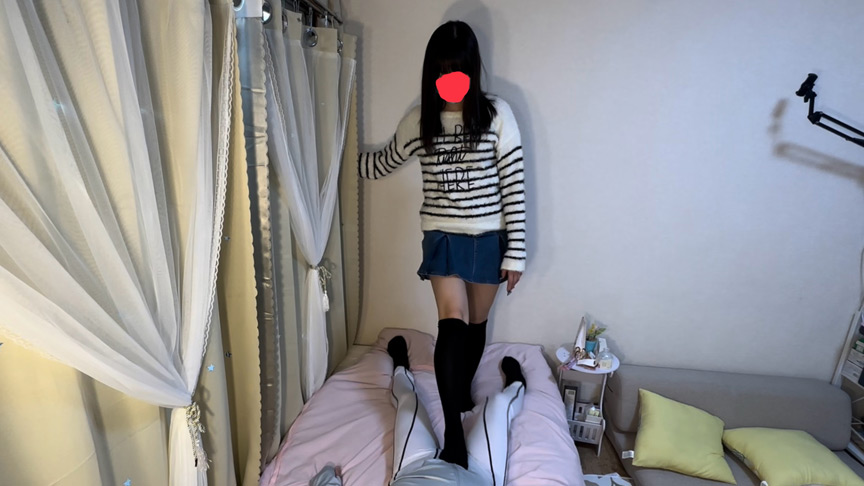 『フェチ』 ららちゃん 初対面女子に電気アンマで逝かされまくる 「DU...