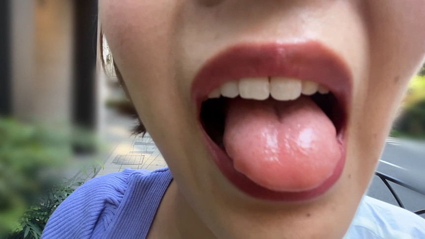 『フェチ』 街角で声をかけて口内観察させてもらう さつきちゃん 「DU...